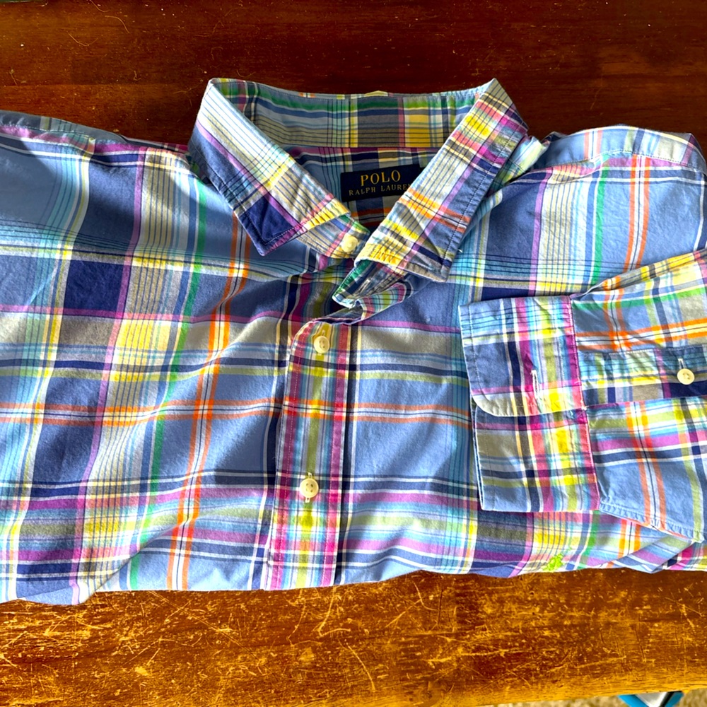 Polo big and tall men’s dress shirt 4xlt